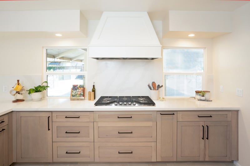 Fresno, CA two-tone kitchen remodel by Imagine Remodeling